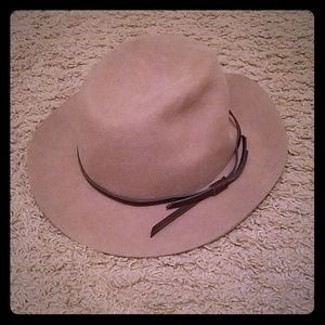 Boho Beige Floppy Hat
